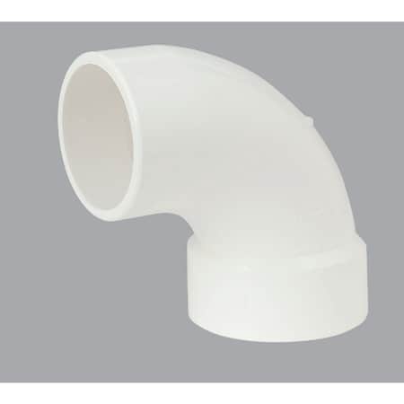 Charlotte Pipe And Foundry 3 In. Schedule 40 90 Deg. DWV PVC Street Elbow 1/4 Bend PVC 00302  1200HA